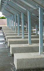 PV-Anlage mit FUN-Fundamenten auf Flachdach